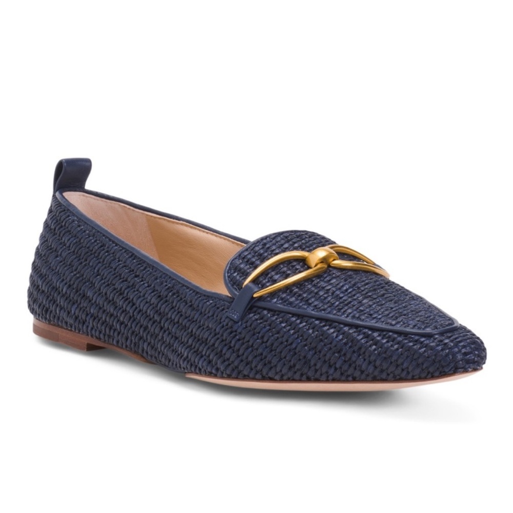 Veronica Beard Women's Champlain 2 Slip On Flats (Navy)